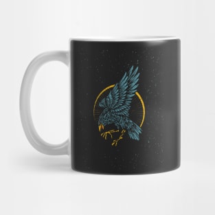 Vintage raven Mug